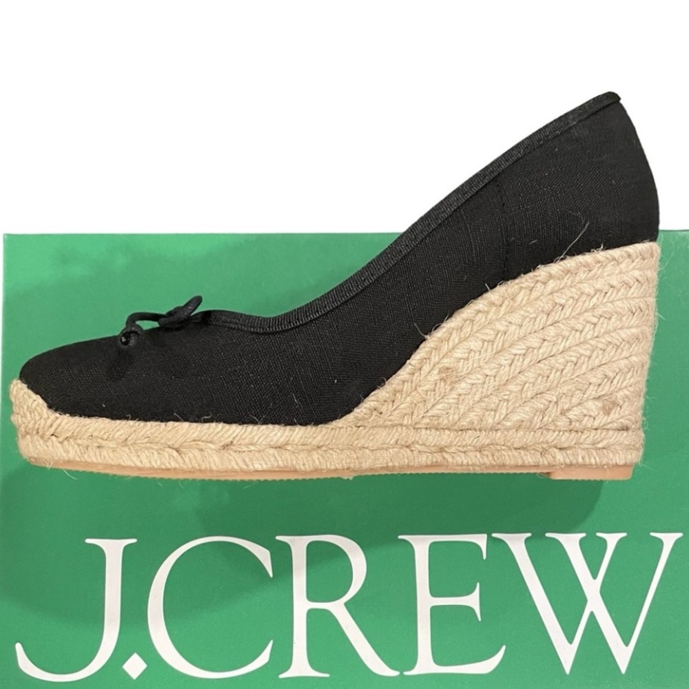 NEW IN BOX! JCrew Seville made-in-Spain espadrille wedges (6)